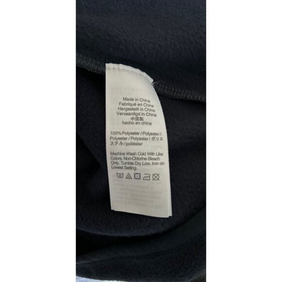 J.CREW Authentic Fleece Pullover Sweatshirt Color-Block Front Size Med - Picture 6 of 7